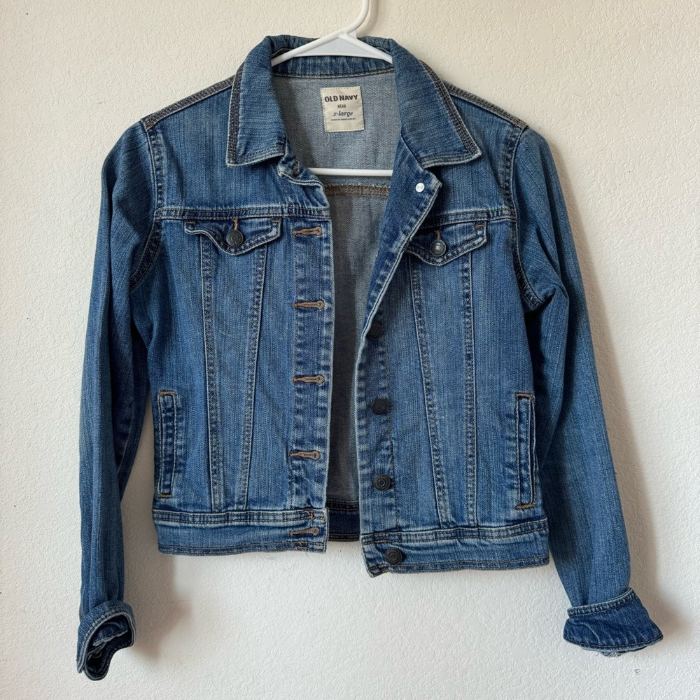 Old Navy Medium Wash Denim Jacket